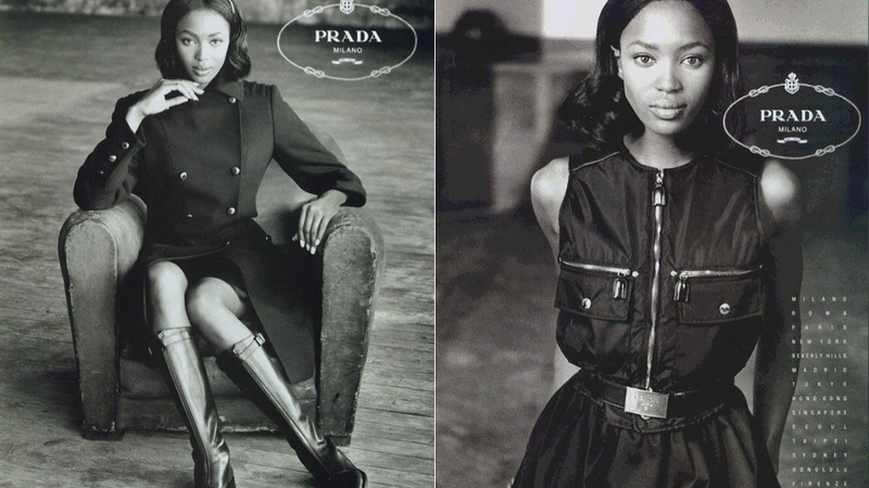 Illustration for article titled Prada Cast a Black Campaign Model for the First Time in 19 Years